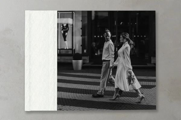 Feature Photo Classic Leather Wedding Album