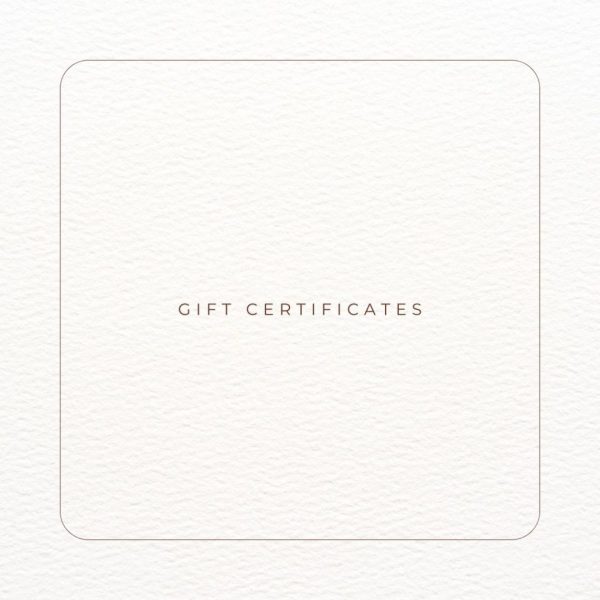 Gift Voucher Certificate for The Coffee Table Book Albums Australia