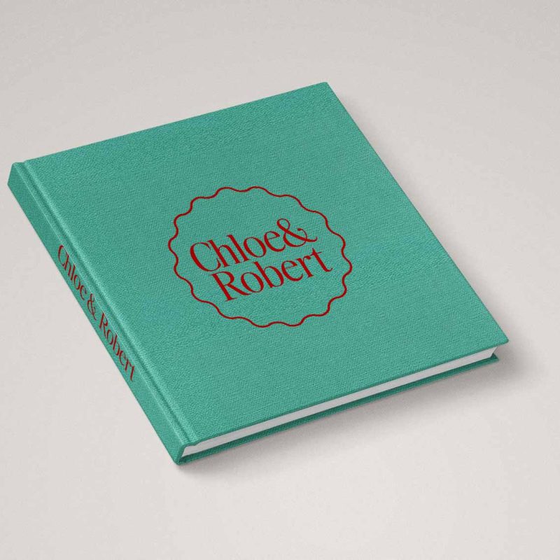 Aqua wedding album in colour aquamarine. Bring a fresh, coastal vibe to your wedding memories with our Aqua Wedding Album. Featuring a custom-designed cover, this handcrafted album is perfect for beach weddings, summer celebrations, or couples who love green-blues like aqua, turquoise and teal tones. Every detail is designed to showcase your photos beautifully. Make your love story unforgettable with an album that’s as vibrant and unique as your day.
