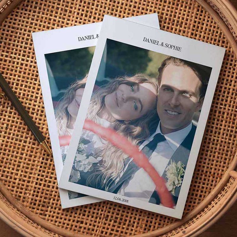 Wedding Magazine. A softcover premium magazine-style photo book that will have you falling in love with your wedding day all over again.