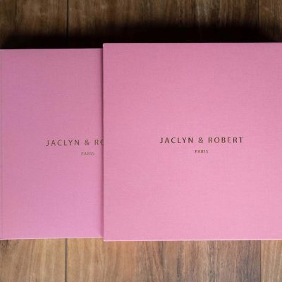 Luxe Photo Album Box - Slipcase just slides over the album for a modern look