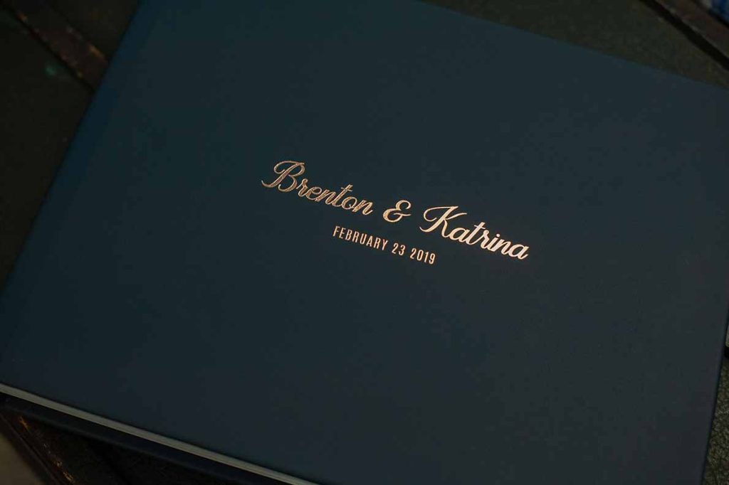 Wedding-Photo-Album-Cover-Leather-Navy-Gold-Lettering-048