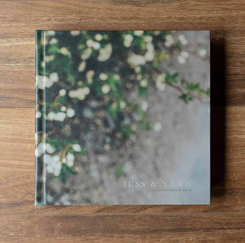 Wedding Album with Photo Cover