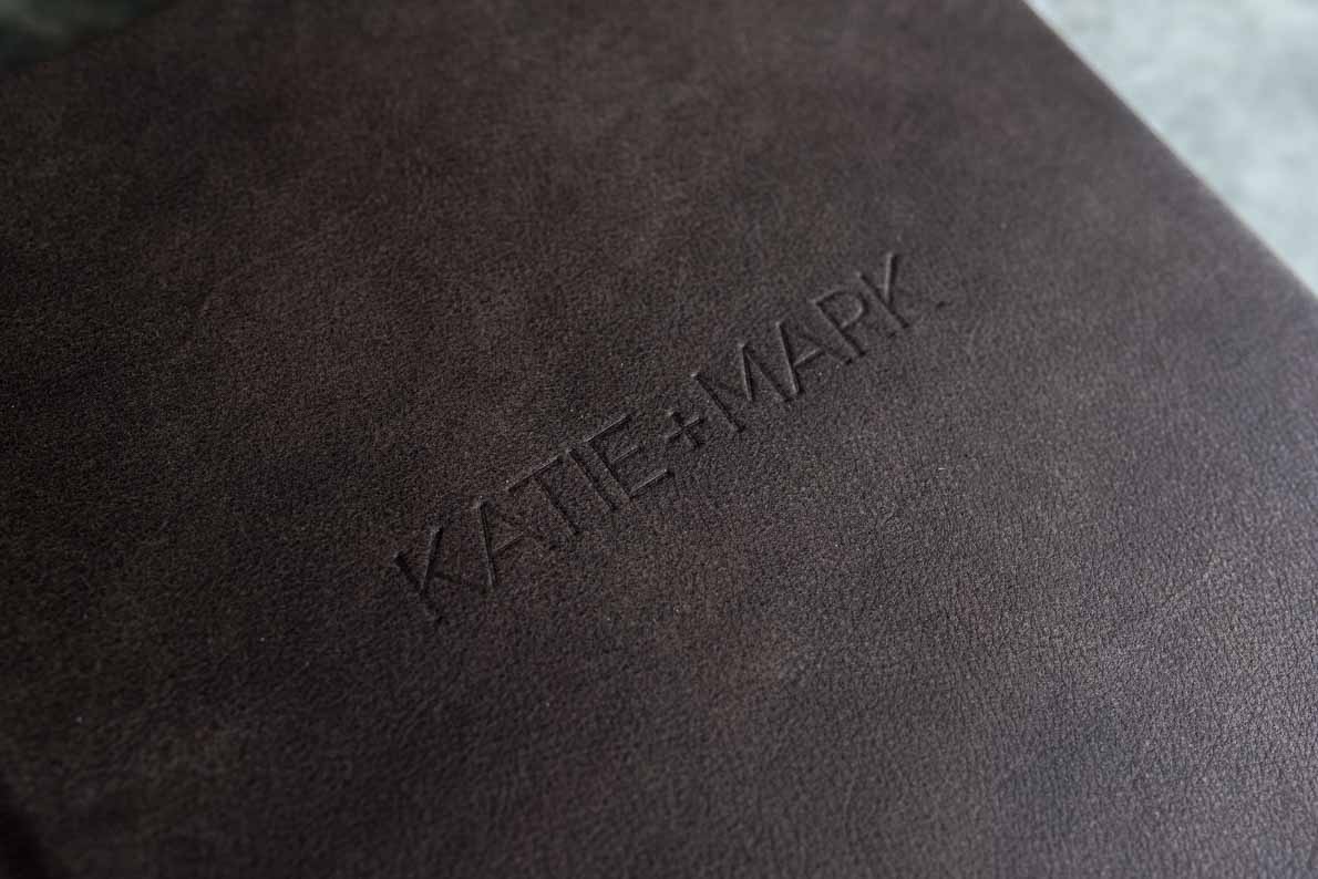 Personalised Photo Album Covers - Blind Embossing