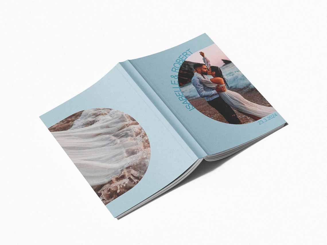 Wedzines — Mini Wedding Magazine in a cute compact A5 Portrait/Vertical Format