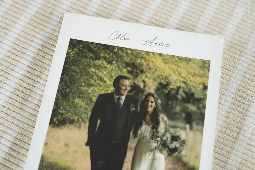 Bespoke wedding magazine design. Enchanted Woodland Wedding in Scotland including Jewish ceremony