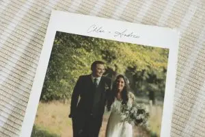 Bespoke wedding magazine design. Enchanted Woodland Wedding in Scotland including Jewish ceremony