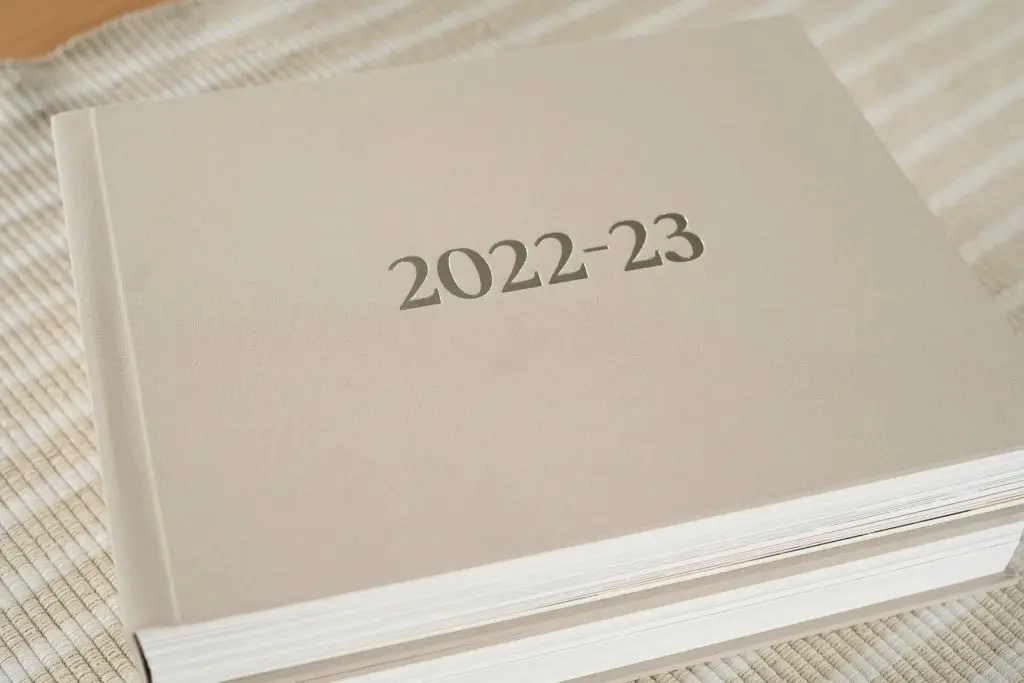 Custom Family Photo Albums with custom embossing