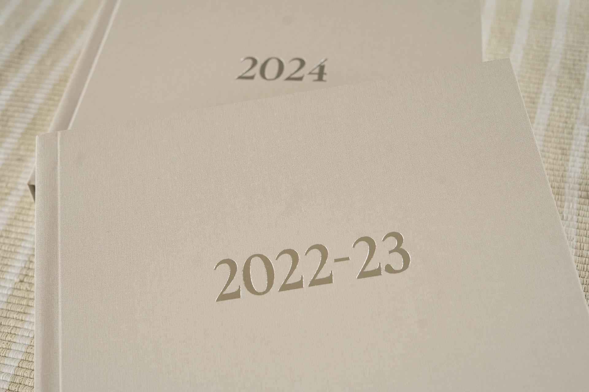 Custom Family Photo Albums - two-volume set