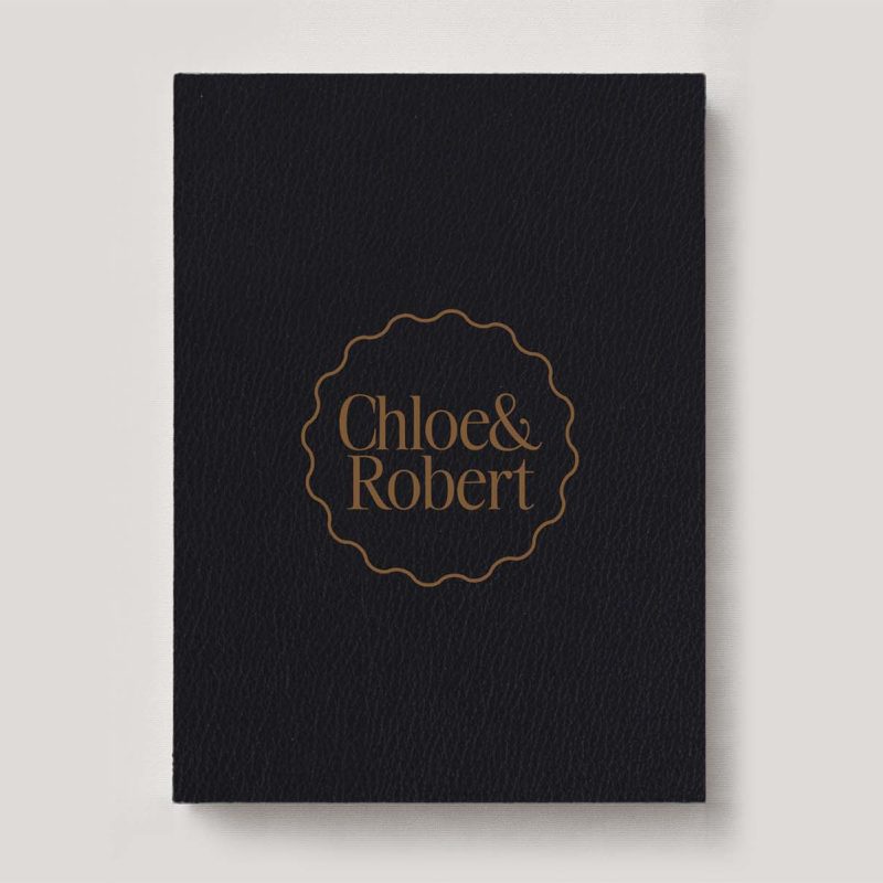 Fine Art Photo Album - Classic Leather Black
