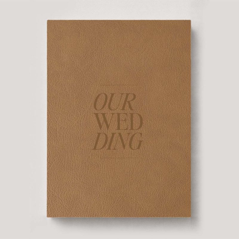Fine Art Photo Album - Classic Leather Butterscotch