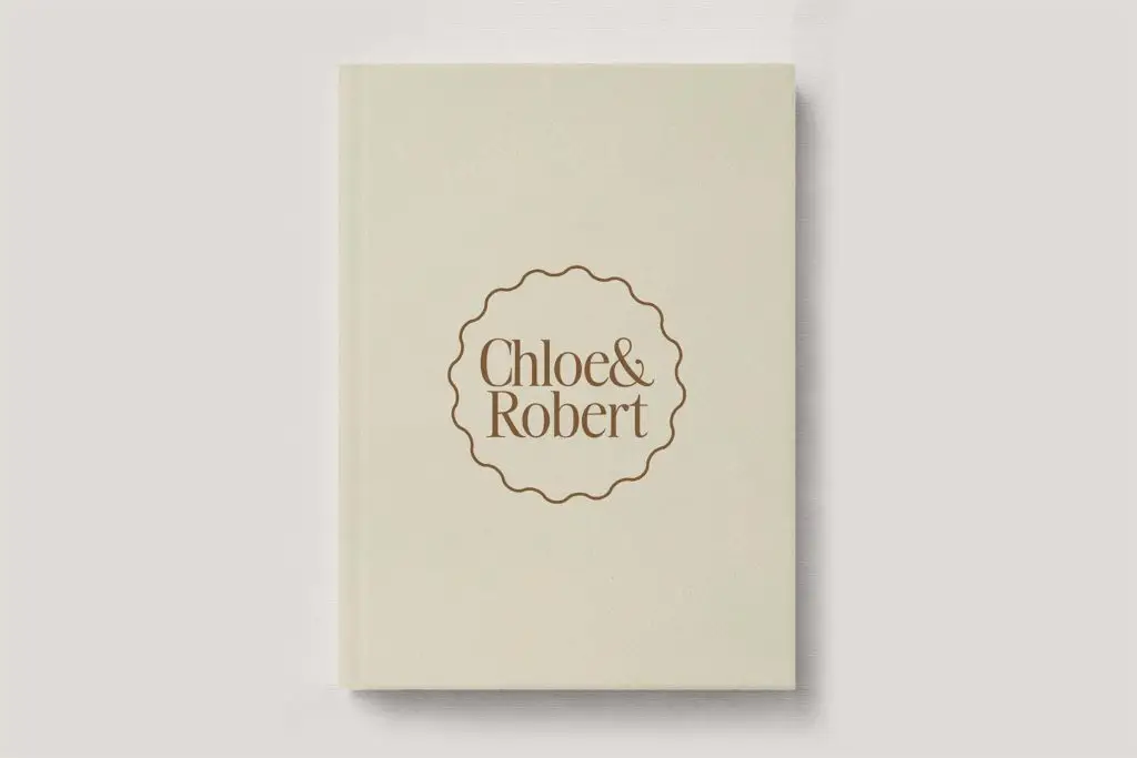 Classic Leather Wedding Photo Album in Latte. Available in 3 formats; Landscape (horizontal), Square & Portrait (vertical) in 3 sizes; small, medium and large photo albums.