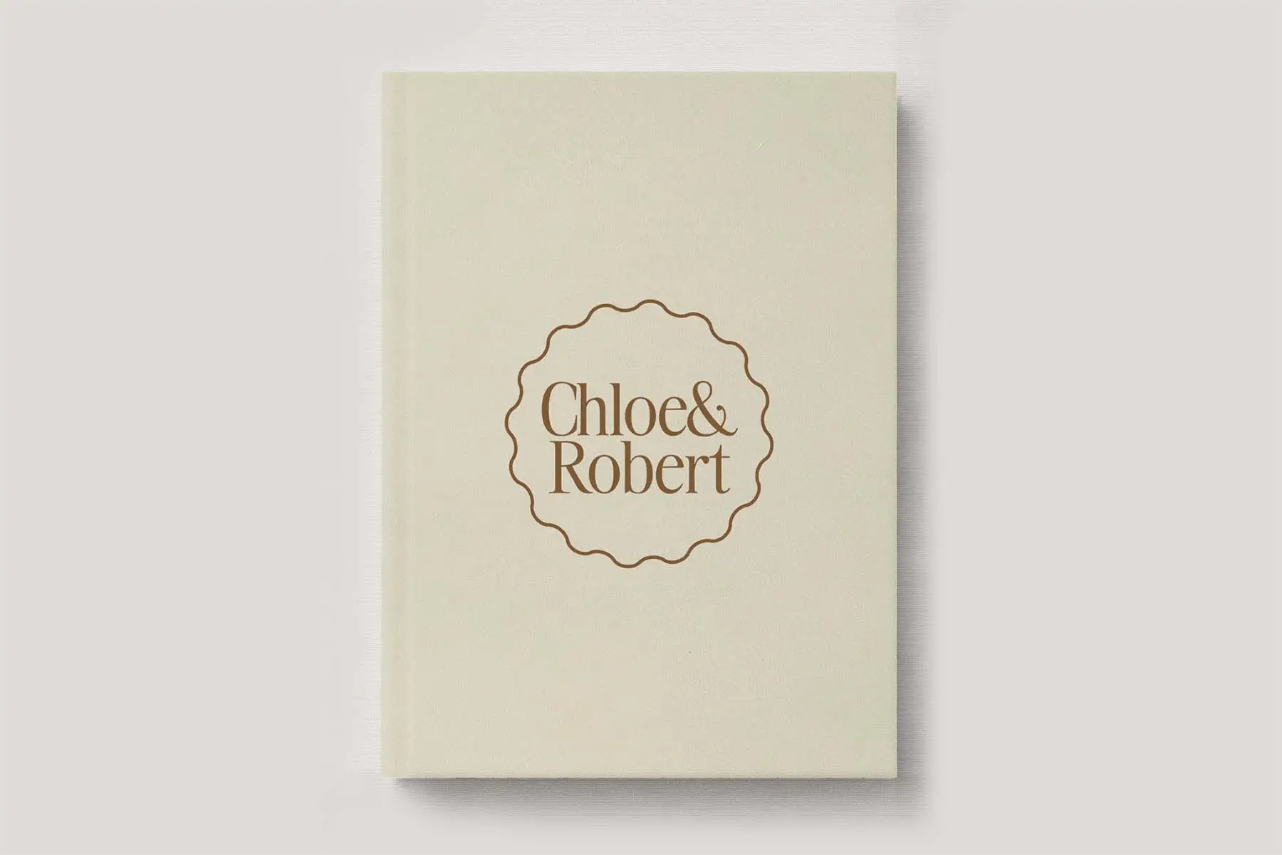 Classic Leather Wedding Photo Album in Latte. Available in 3 formats; Landscape (horizontal), Square & Portrait (vertical) in 3 sizes; small, medium and large photo albums.