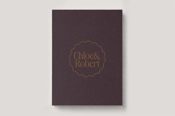 Classic Leather Merlot Photo Album in Black. Available in 3 formats; Landscape (horizontal), Square & Portrait (vertical) in 3 sizes; small, medium and large photo albums.
