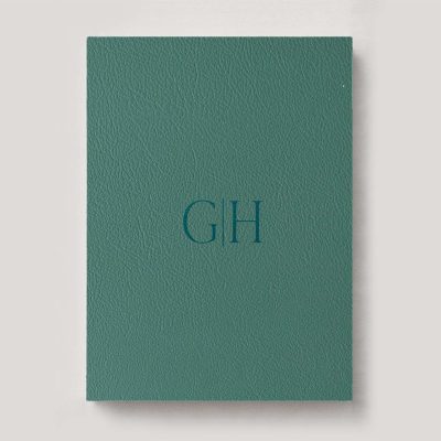 Fine Art Photo Album - Classic Leather Teal
