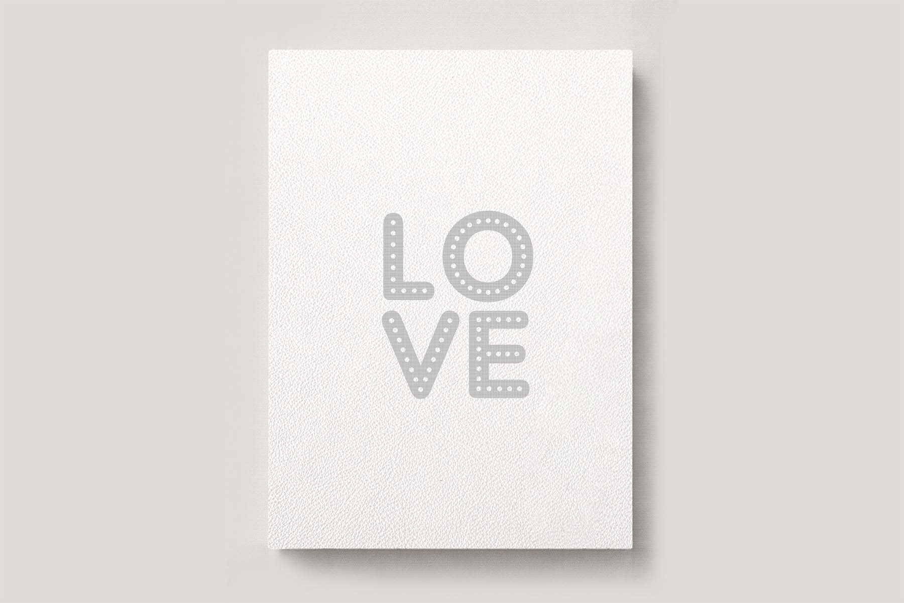 Fine Art Photo Album - Classic Leather White