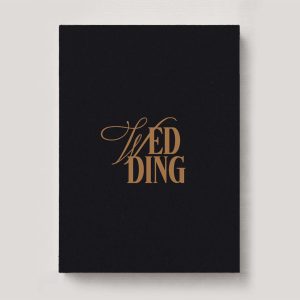 Fine Art Photo Album - Linen Black