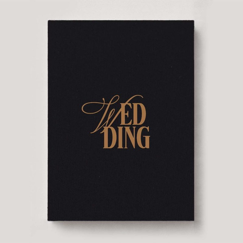 Fine Art Photo Album - Linen Black