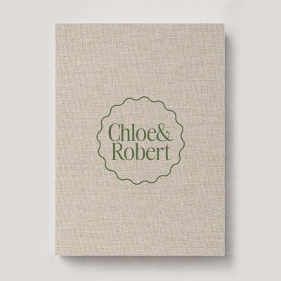 Fine Art Photo Album - Linen Burlap