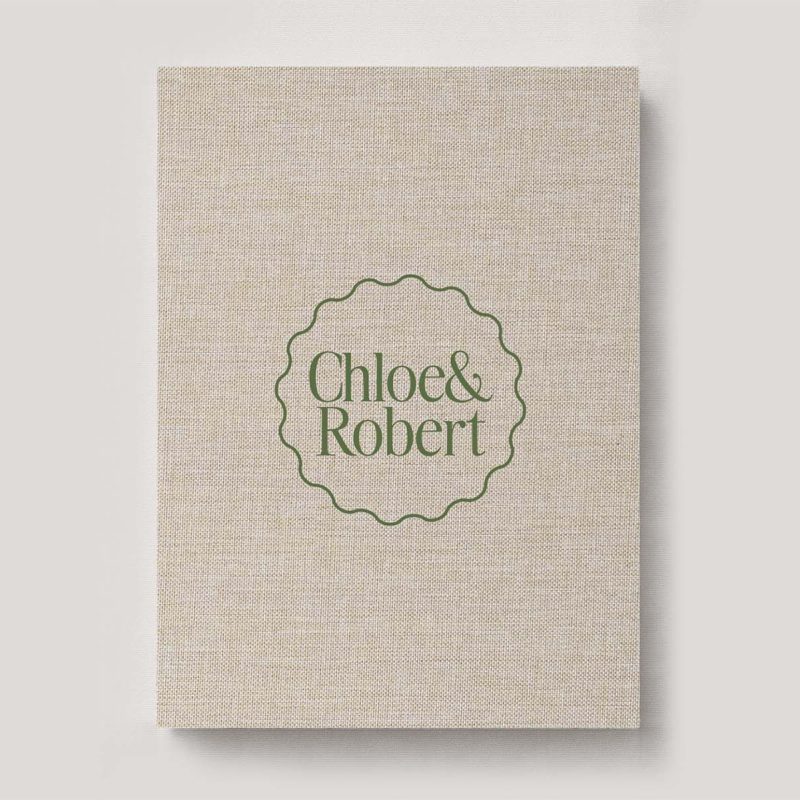 Fine Art Photo Album - Linen Burlap