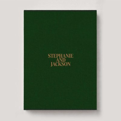 Fine Art Photo Album - Linen Evergreen