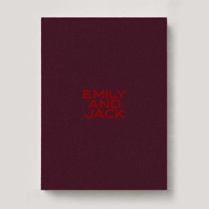 Fine Art Photo Album - Linen Imperial Red