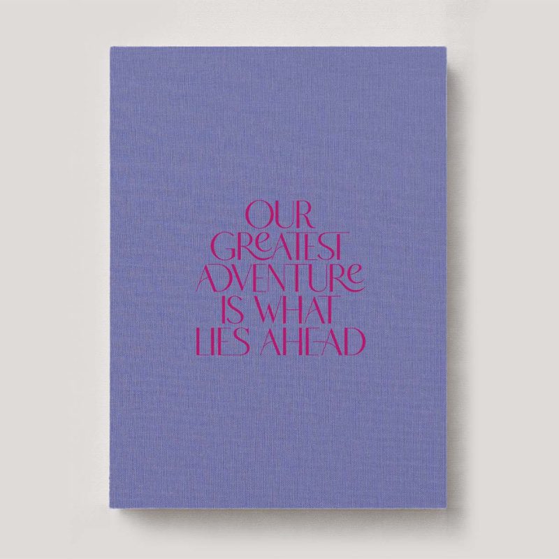 Fine Art Photo Album - Linen Mauve