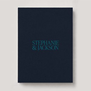 Fine Art Photo Album - Linen Navy