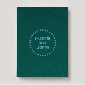 Fine Art Photo Album - Linen Peacock