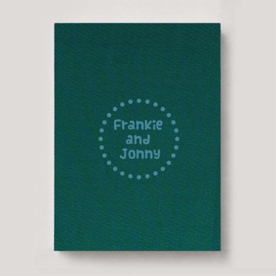 Fine Art Photo Album - Linen Peacock