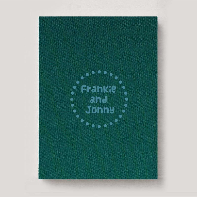 Fine Art Photo Album - Linen Peacock