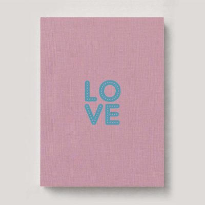 Fine Art Photo Album - Linen Pink