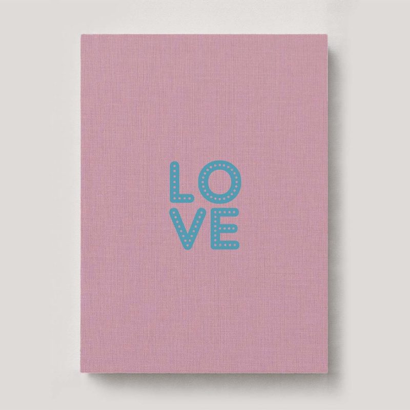 Fine Art Photo Album - Linen Pink