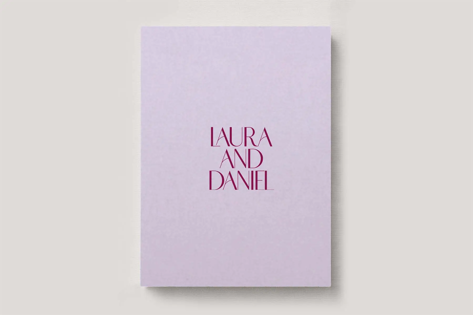 Premium Wedding Photo Album with luxe linen cover in colour Powder Blush. Available in 3 formats; Landscape (horizontal), Square & Portrait (vertical) in 3 sizes; small, medium and large photo albums.