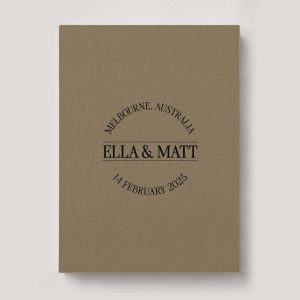 Fine Art Photo Album - Linen Sandbank