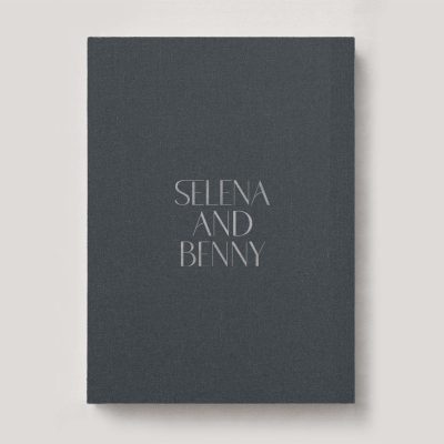 Fine Art Photo Album - Linen Seal Grey