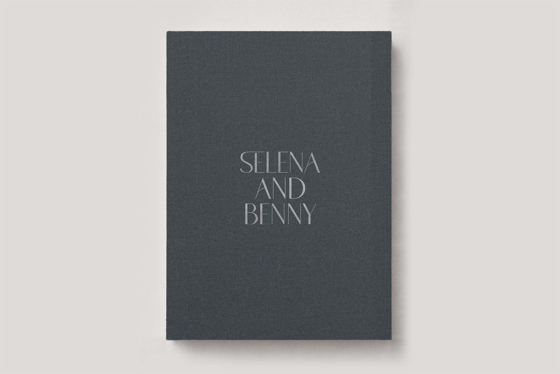 Fine Art Photo Album - Linen Seal Grey