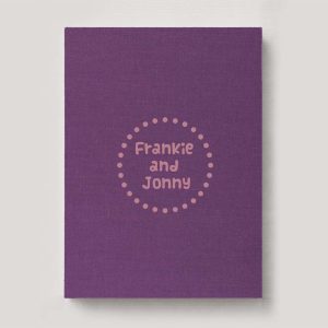 Fine Art Photo Album - Linen Violet
