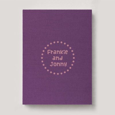 Fine Art Photo Album - Linen Violet