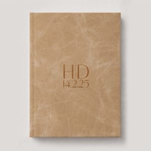 Fine Art Photo Album - Premium Leather Camel