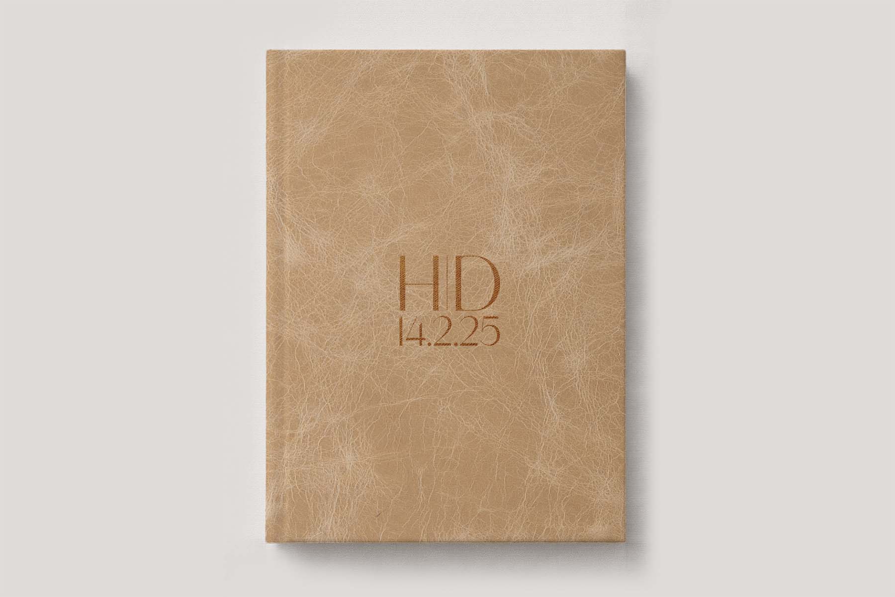 Fine Art Photo Album - Premium Leather Camel