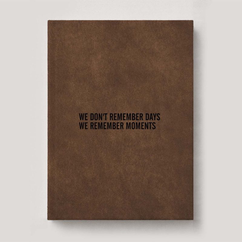 Fine Art Photo Album - Premium Leather Claystone