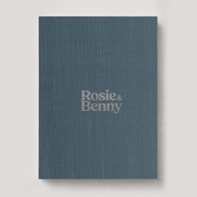 Fine Art Photo Album - Silk Cool Elements