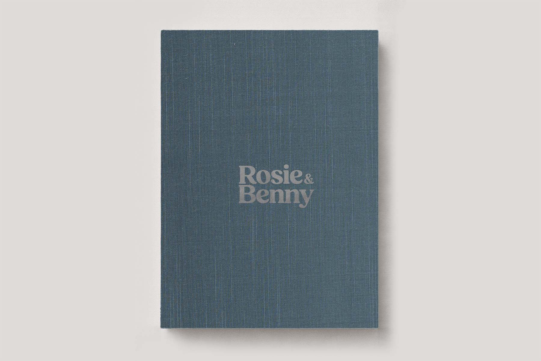 Fine Art Photo Album - Silk Cool Elements