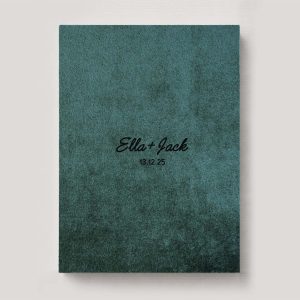 Fine Art Photo Album - Velvet Emerald Green