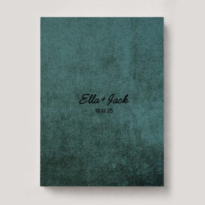 Fine Art Photo Album - Velvet Emerald Green