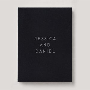 Fine Art Photo Album - Velvet Obsidian Black