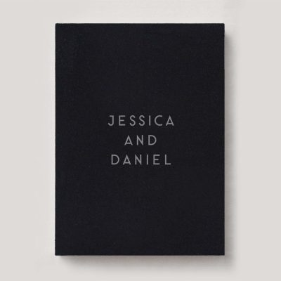 Fine Art Photo Album - Velvet Obsidian Black