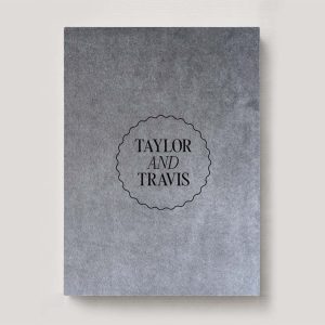 Fine Art Photo Album - Velvet Silver