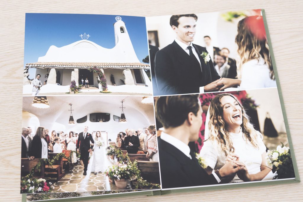 Magazine Style Photo Album. The smaller 8x12 format and limited features makes it the perfect option for the budget-conscious newlyweds to still be able to afford a high-end professional quality wedding album.